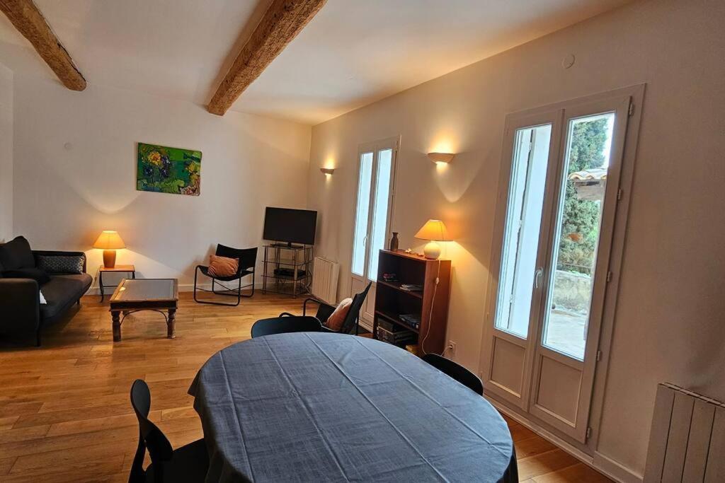 Maison Vigneronne 8P / Jardin / Parking Gigean Bagian luar foto